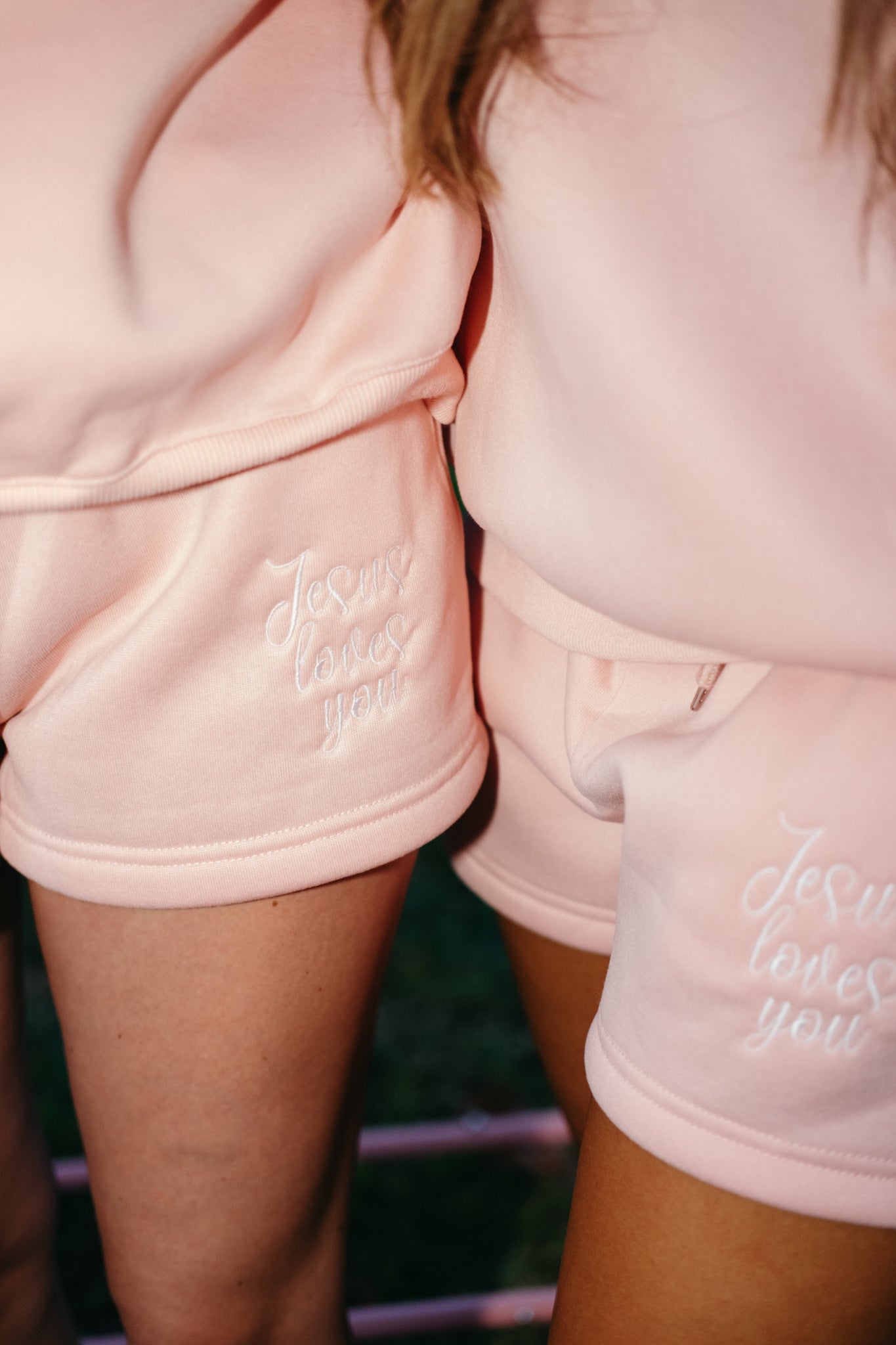 Gracefully Made Mockneck Sweatshirt & Sweatshort sets