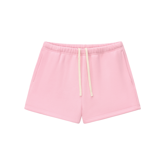 Gracefully Made Fleece Drawstring Sweatshorts