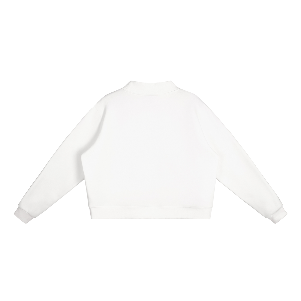 WWJD Mock-Neck Crew Sweatshirt
