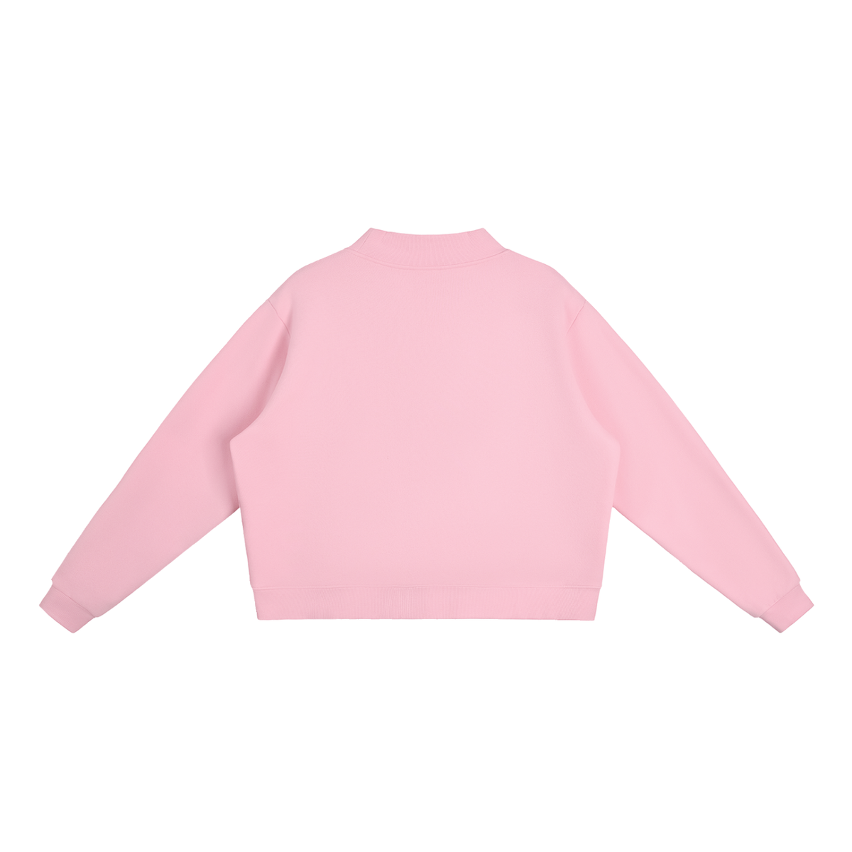 WWJD Mock-Neck Crew Sweatshirt