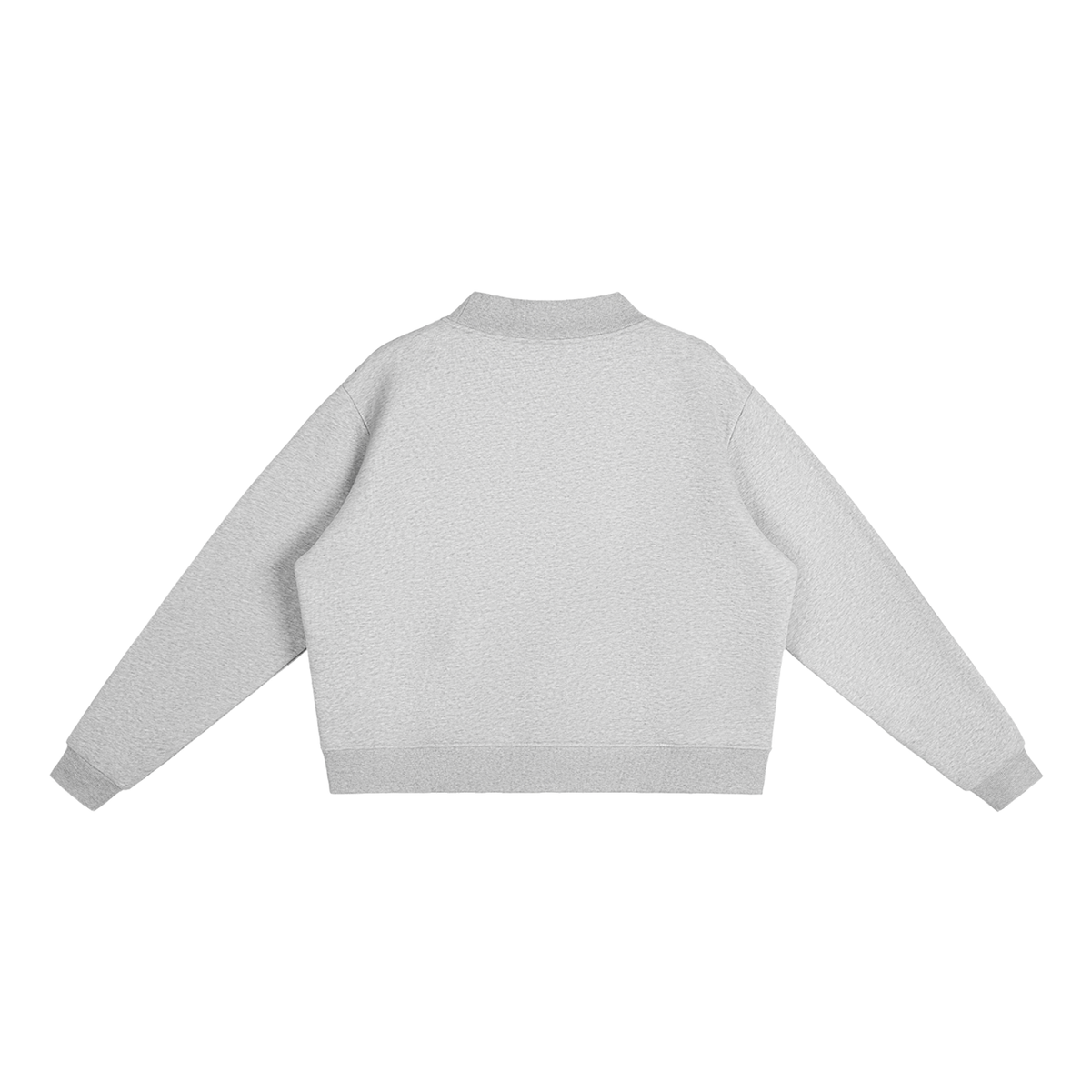 JESUS SAVES Mock-Neck Crew Sweatshirt