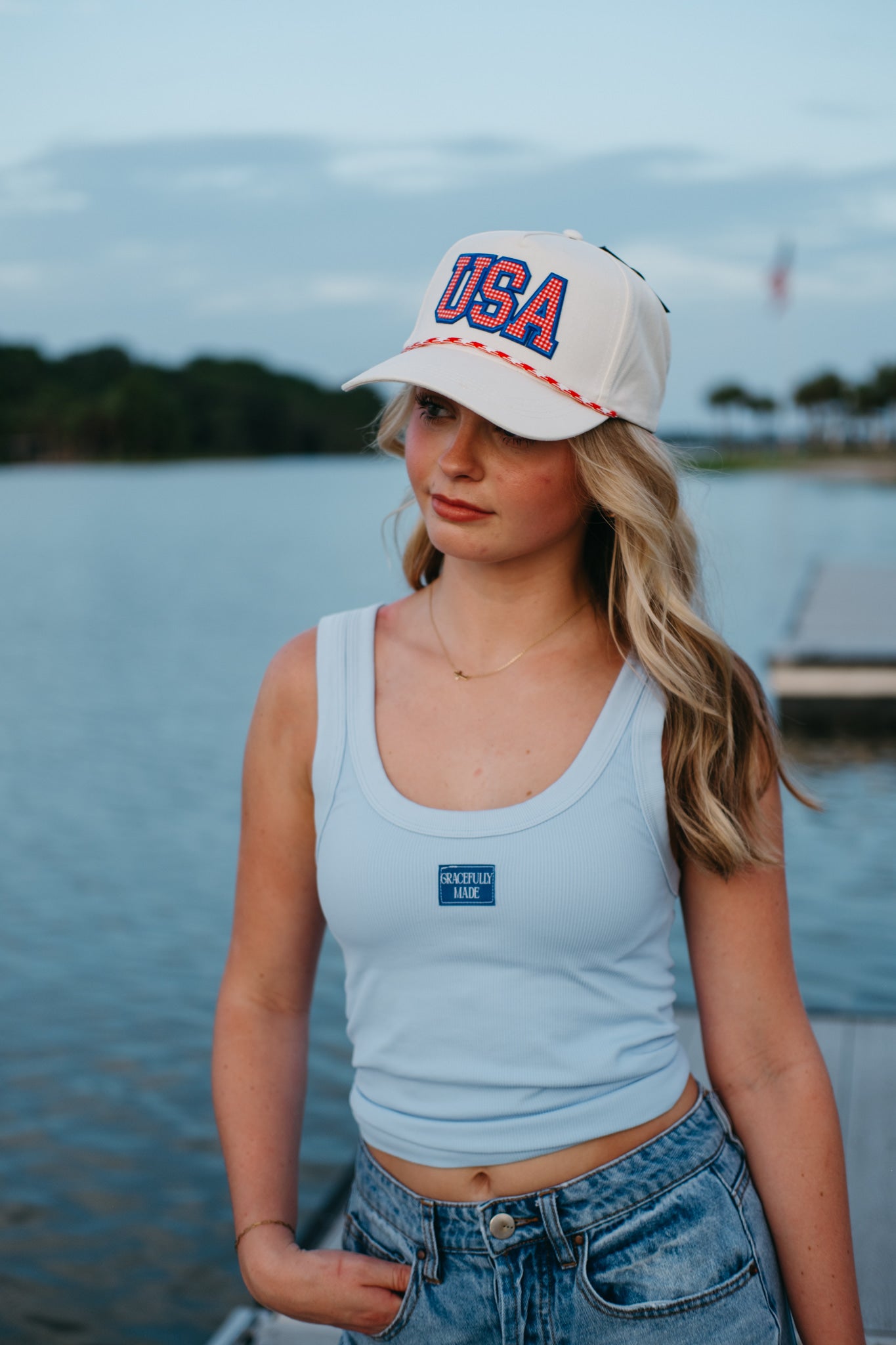 Blue Jean Baby Tucker Hat