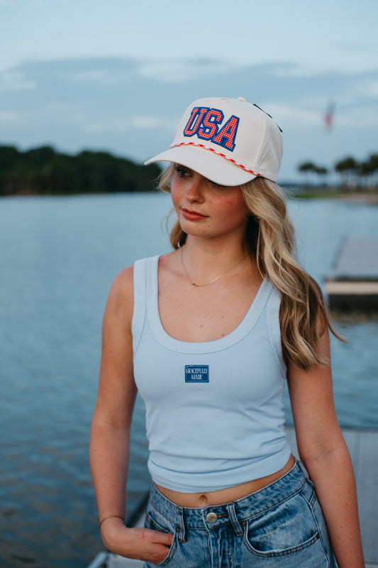 Blue Jean Baby Tucker Hat