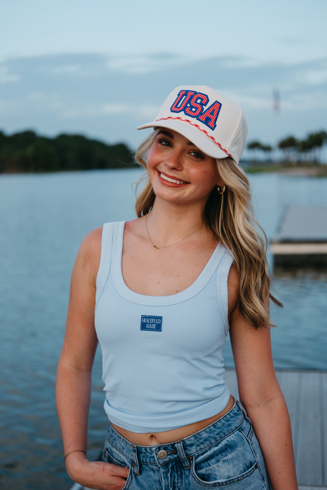 Blue Jean Baby Tucker Hat