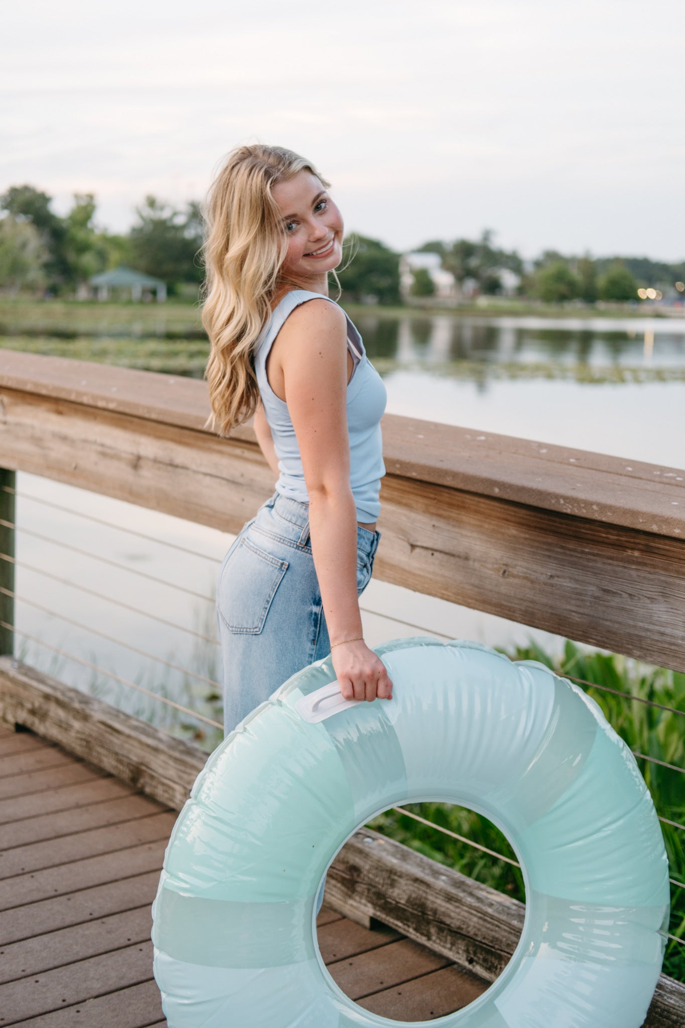 Gracefully Made Reversible Ribbed Tank Top